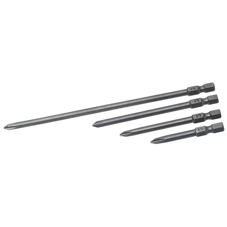 Urrea Ph No 2 1/4X 3/4 Heavy-duty 1/4 hex power drive Phillips bits 12020X